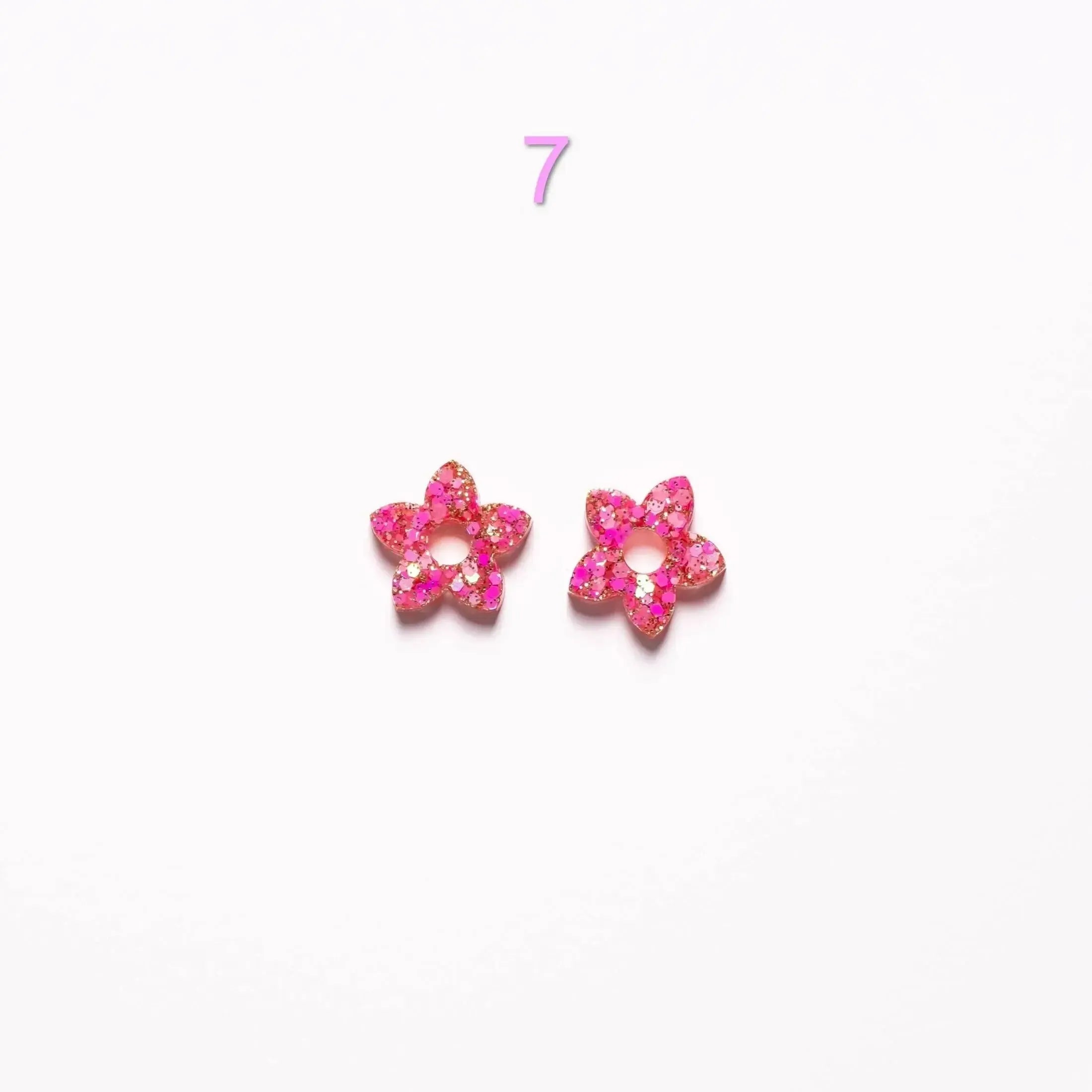 Charms mini Tiaré | Choisissez votre paire parmi 16 créations-Les Nicolettes