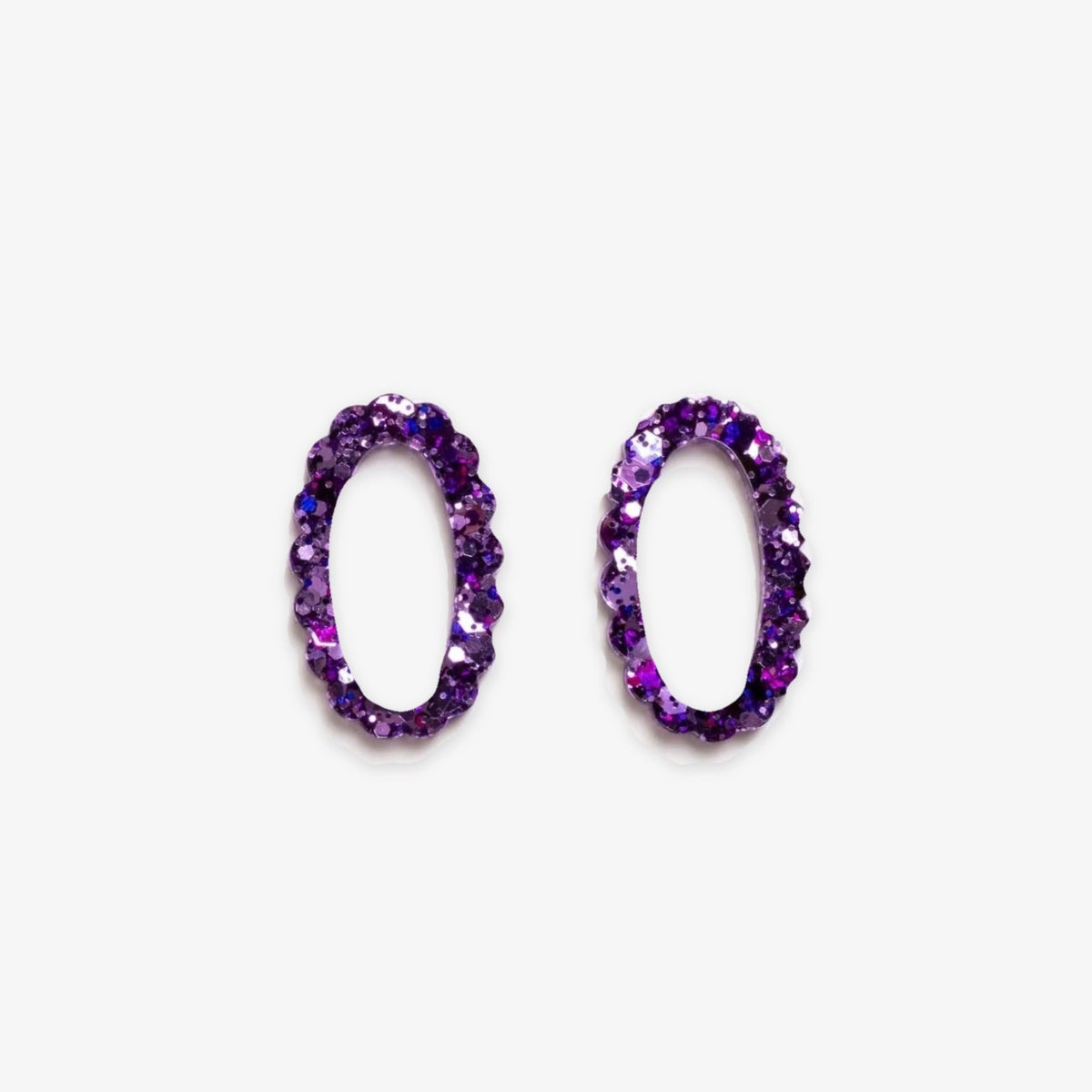 Charms Ovale Mix Violet-Les Nicolettes