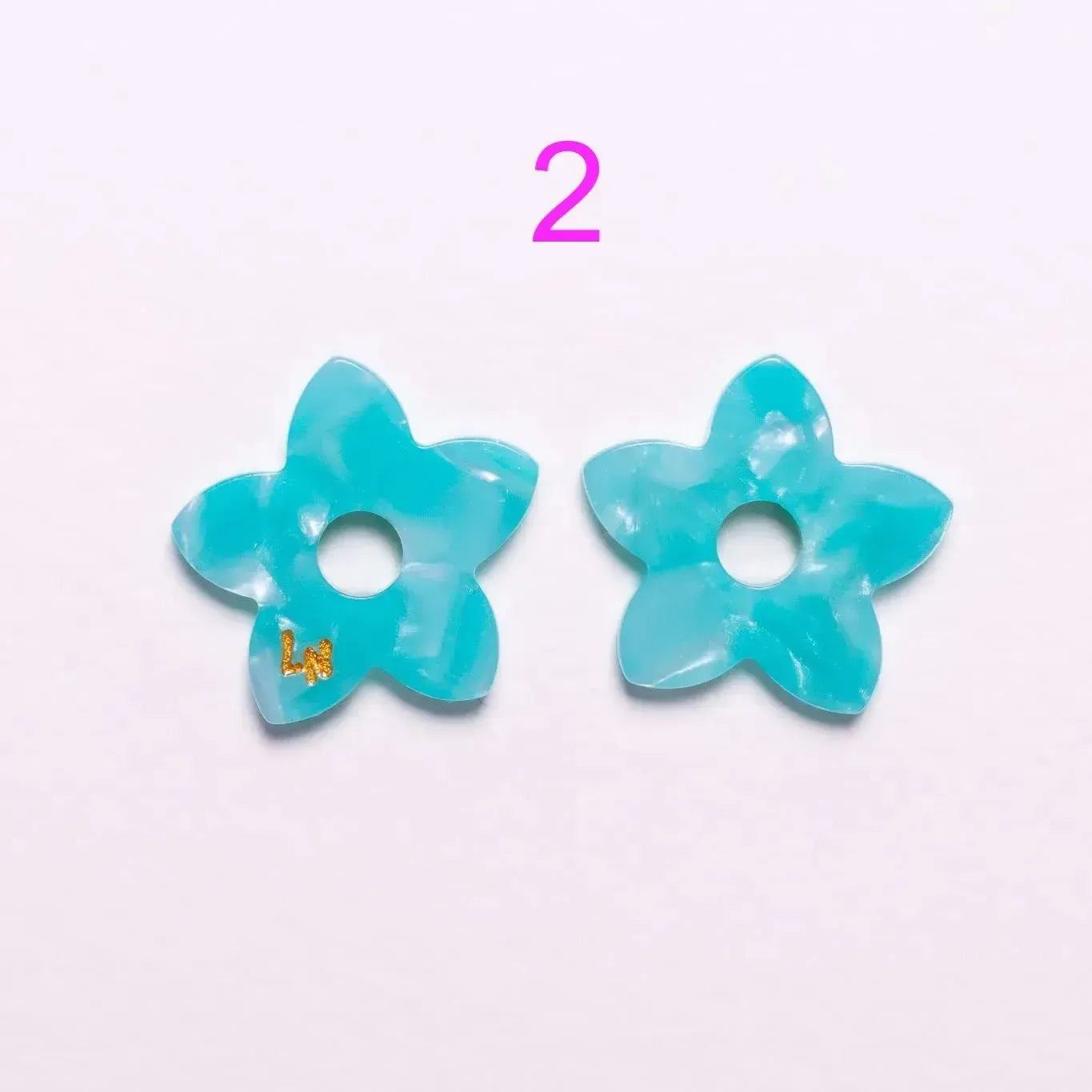 Charms Tiaré Acétate | Choisissez votre paire parmi 9 créations-Les Nicolettes