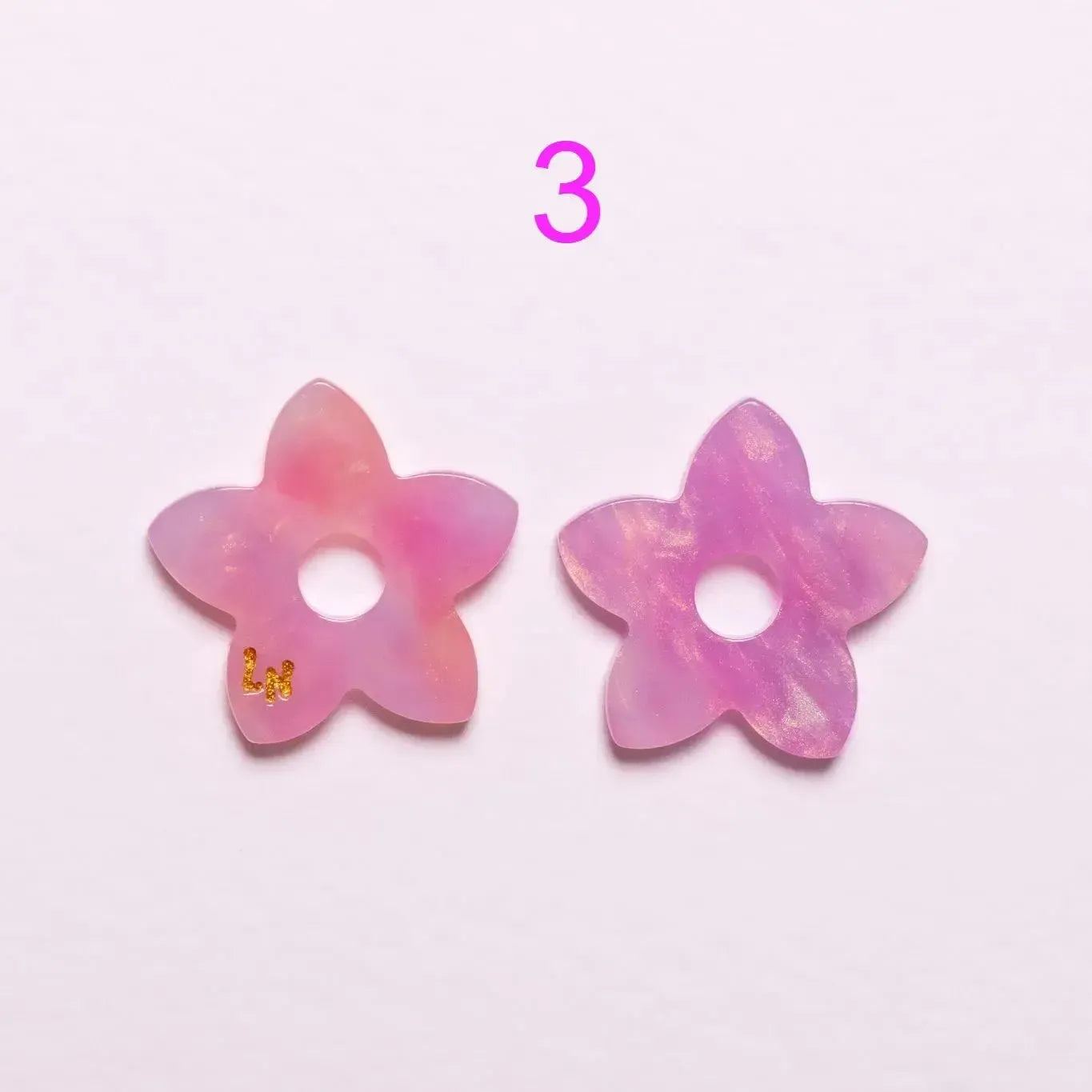 Charms Tiaré Acétate | Choisissez votre paire parmi 9 créations-Les Nicolettes