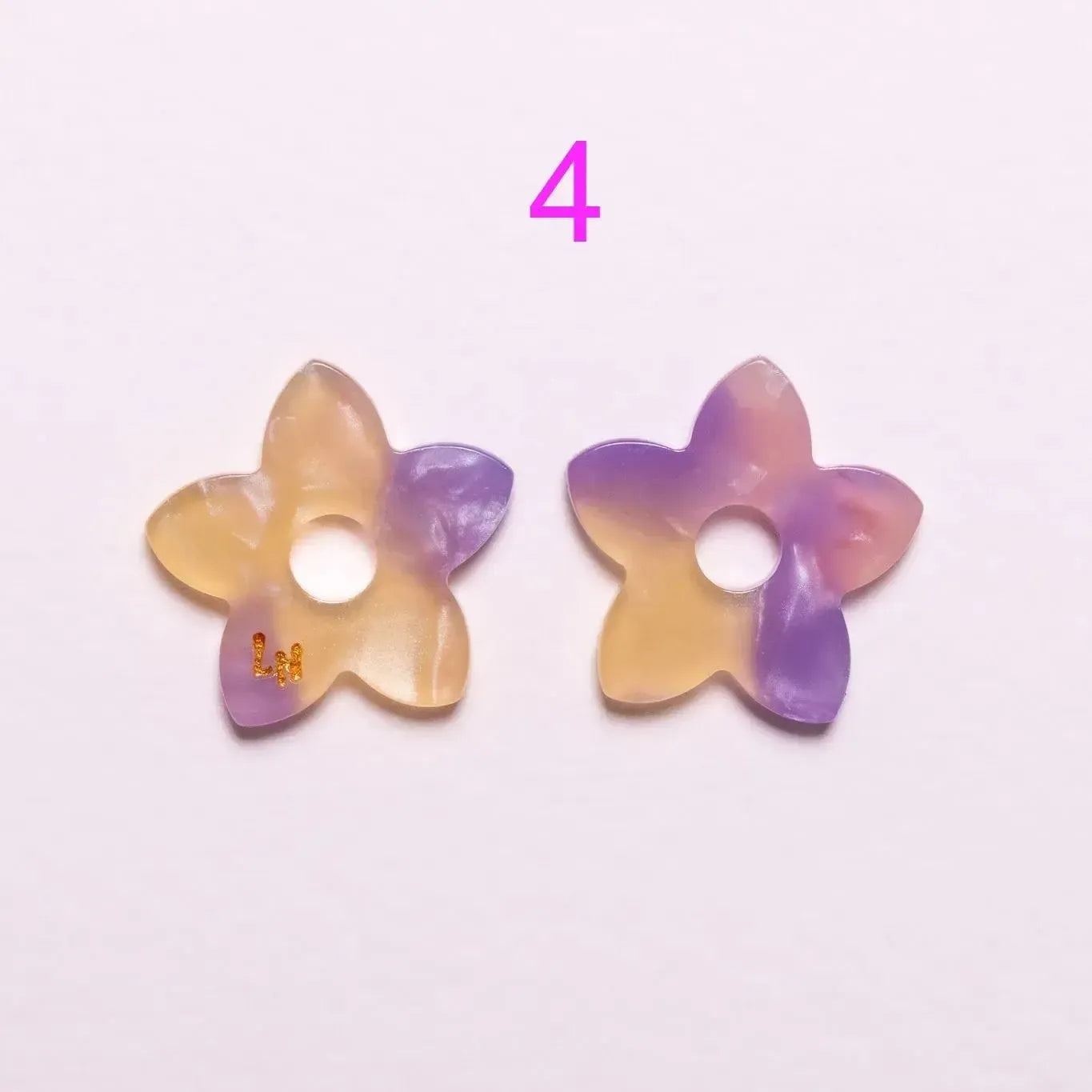 Charms Tiaré Acétate | Choisissez votre paire parmi 9 créations-Les Nicolettes