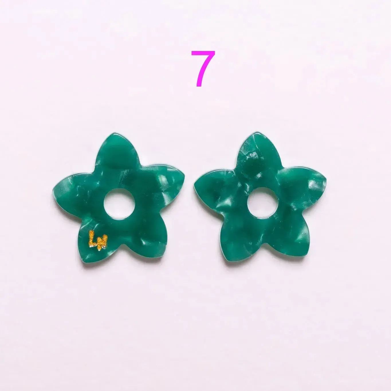 Charms Tiaré Acétate | Choisissez votre paire parmi 9 créations-Les Nicolettes