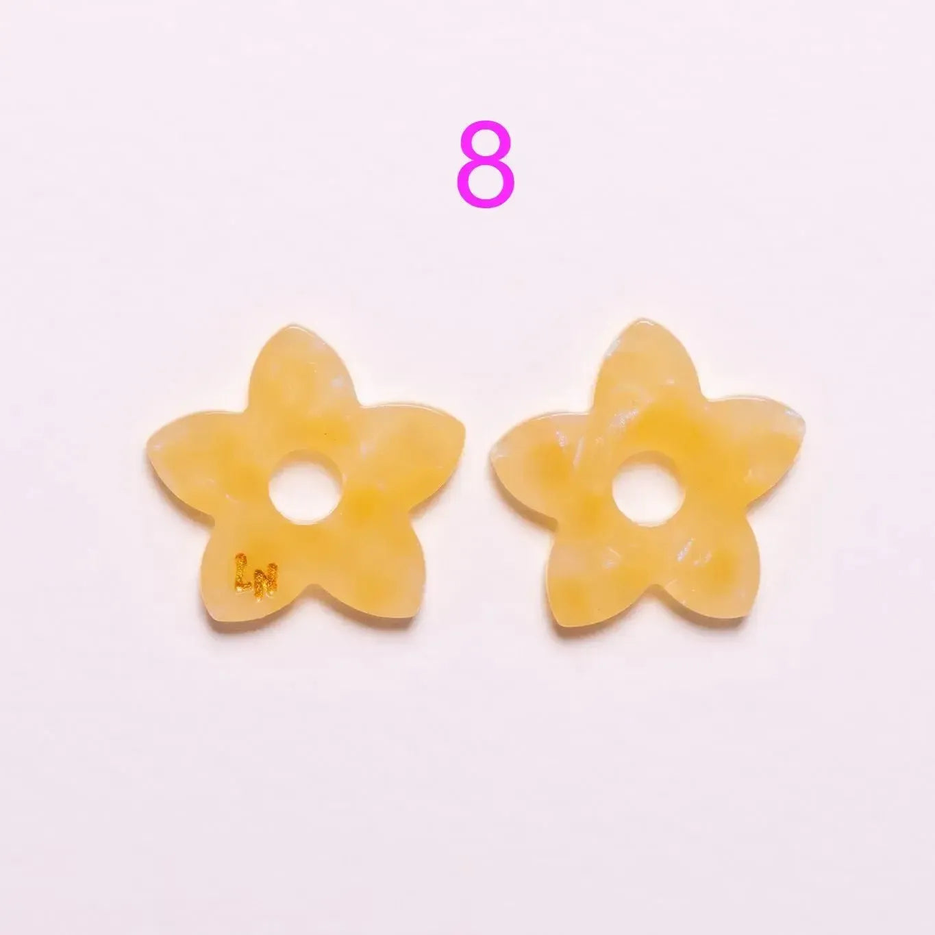 Charms Tiaré Acétate | Choisissez votre paire parmi 9 créations-Les Nicolettes