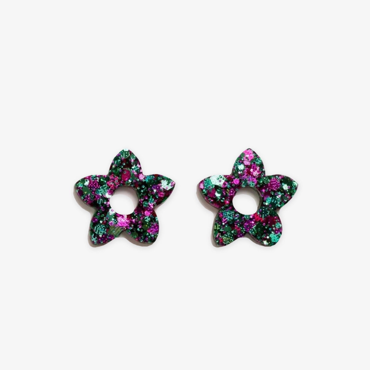 Charms Tiaré Émeraude Fuchsia-Les Nicolettes