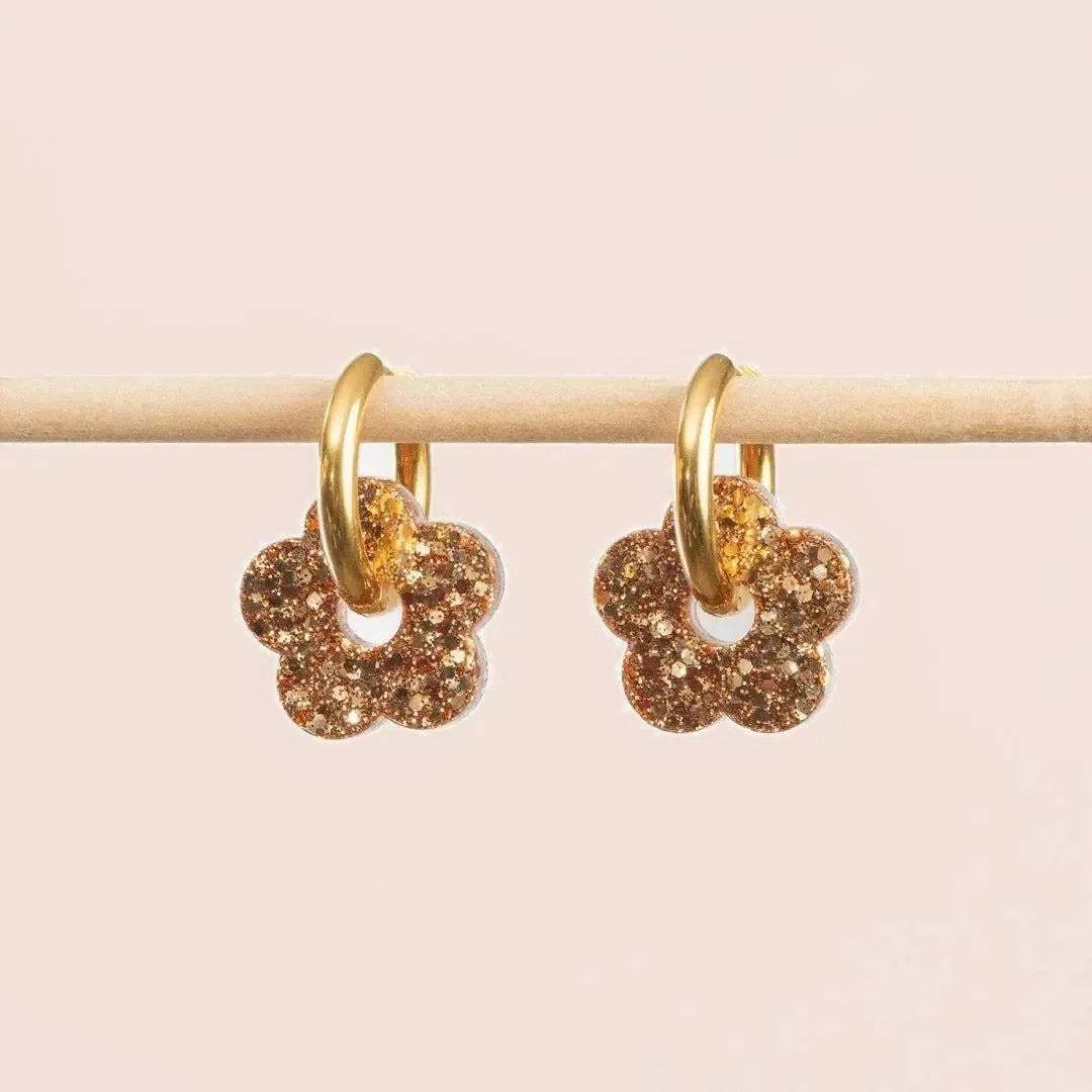 Créoles Fleur Champagne – Les Nicolettes