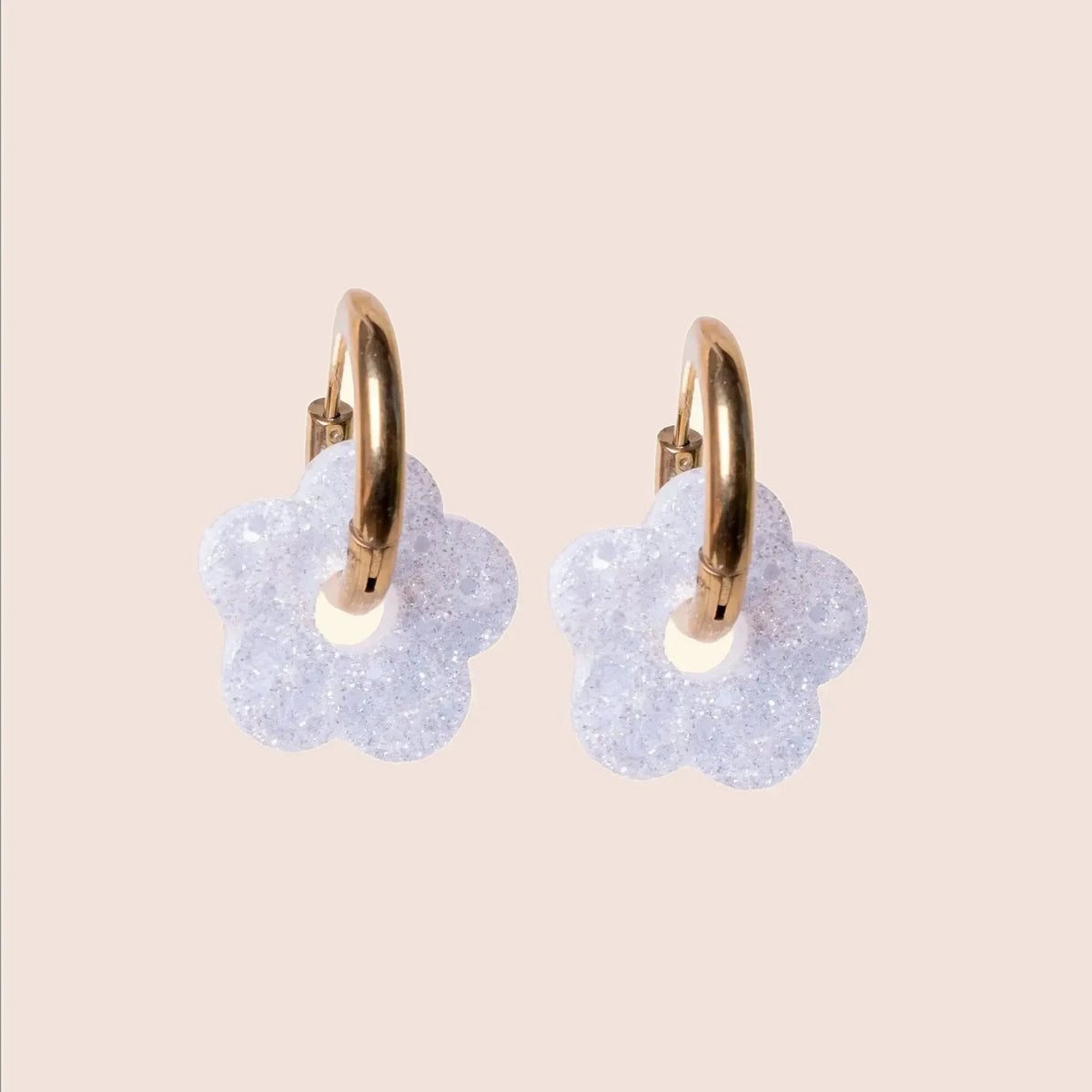 Créoles Fleur Ivoire – Les Nicolettes