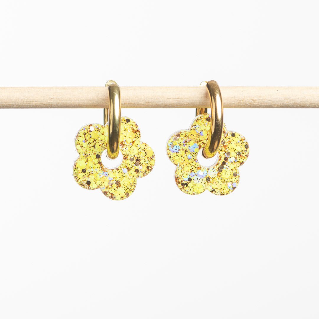 Créoles Fleur Jaune Champagne-Les Nicolettes