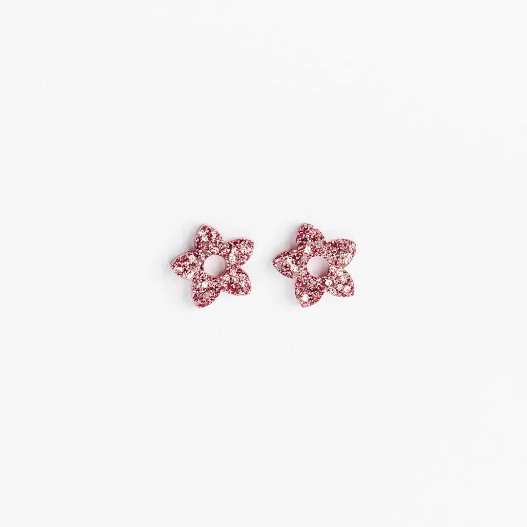 Créoles Mini Tiaré Champagne Rosé-Les Nicolettes