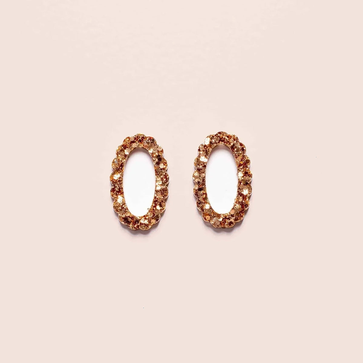 Créoles Ovale Champagne – Les Nicolettes