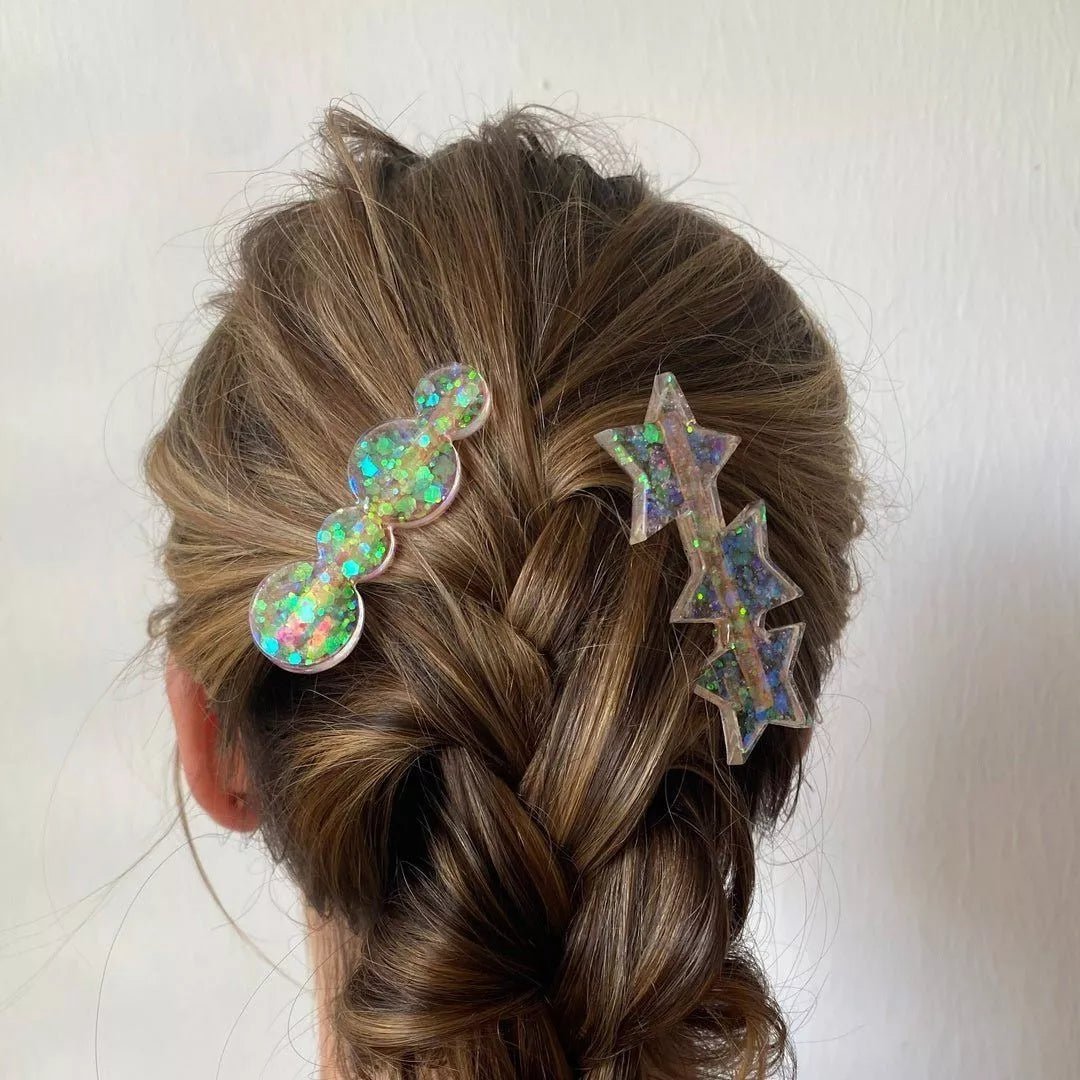 Élégance au Quotidien : Idées de Coiffures avec les Barrettes Les Nicolettes - Barrettes cheveux femme fait main en France Les Nicolettes