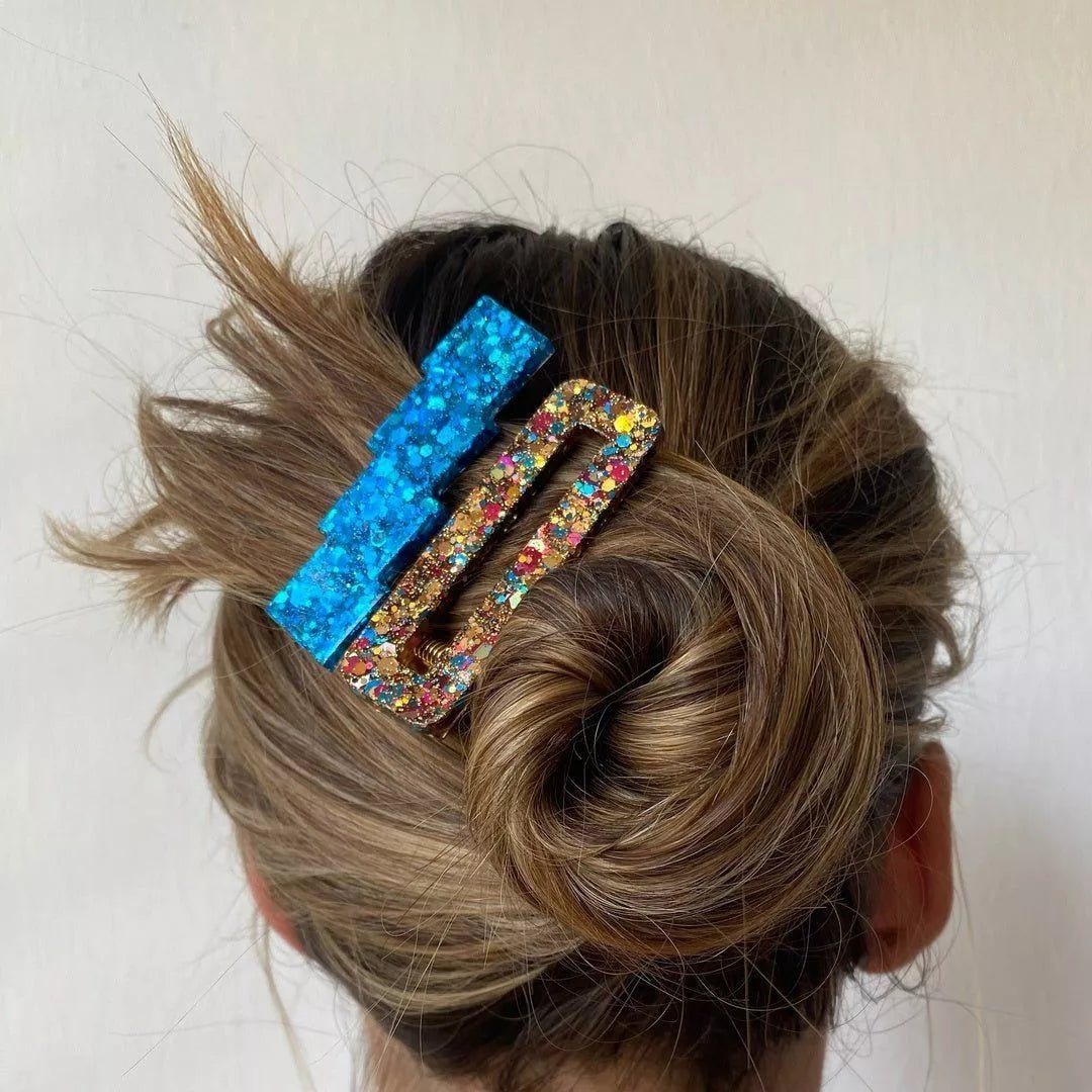 Élégance au Quotidien : Idées de Coiffures avec les Barrettes Les Nicolettes - Barrettes cheveux femme fait main en France Les Nicolettes