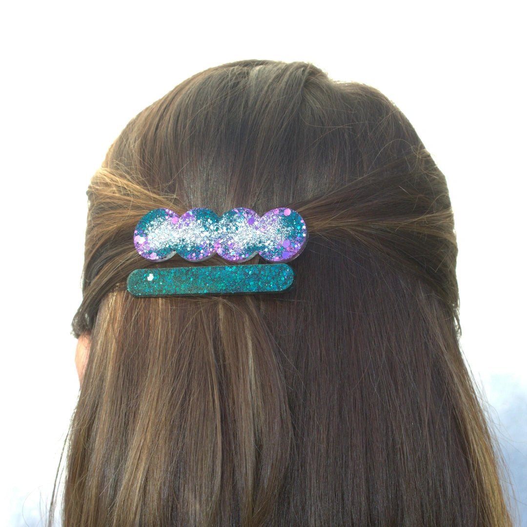 Élégance au Quotidien : Idées de Coiffures avec les Barrettes Les Nicolettes - Barrettes cheveux femme fait main en France Les Nicolettes