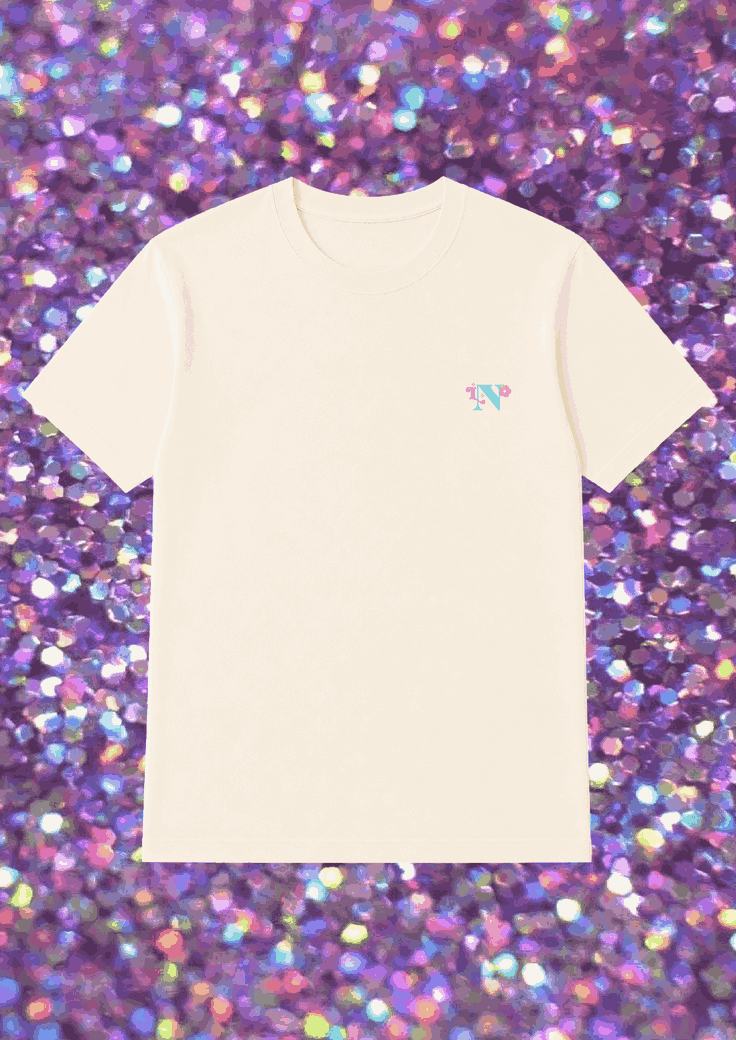 T-Shirt Cremeweiß | Let Your Light Shine