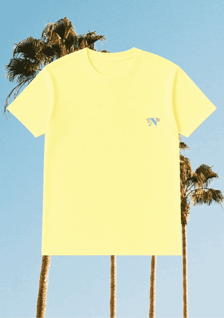 T-Shirt Gelb | Let Your Light Shine