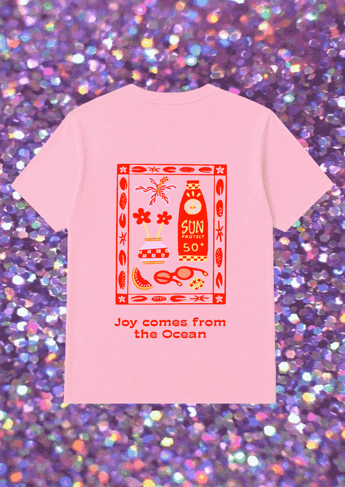 T-Shirt Rosa | Joy