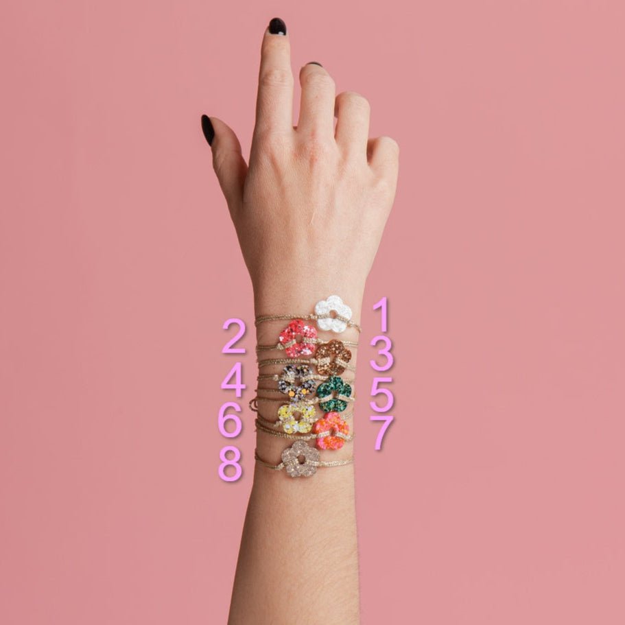 Nouvelle Collection | Bracelets Fleur 16 couleurs-Les Nicolettes