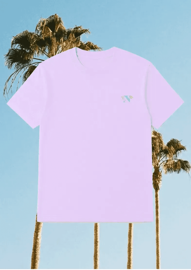 T-shirt Parme | Summer Babe-Les Nicolettes
