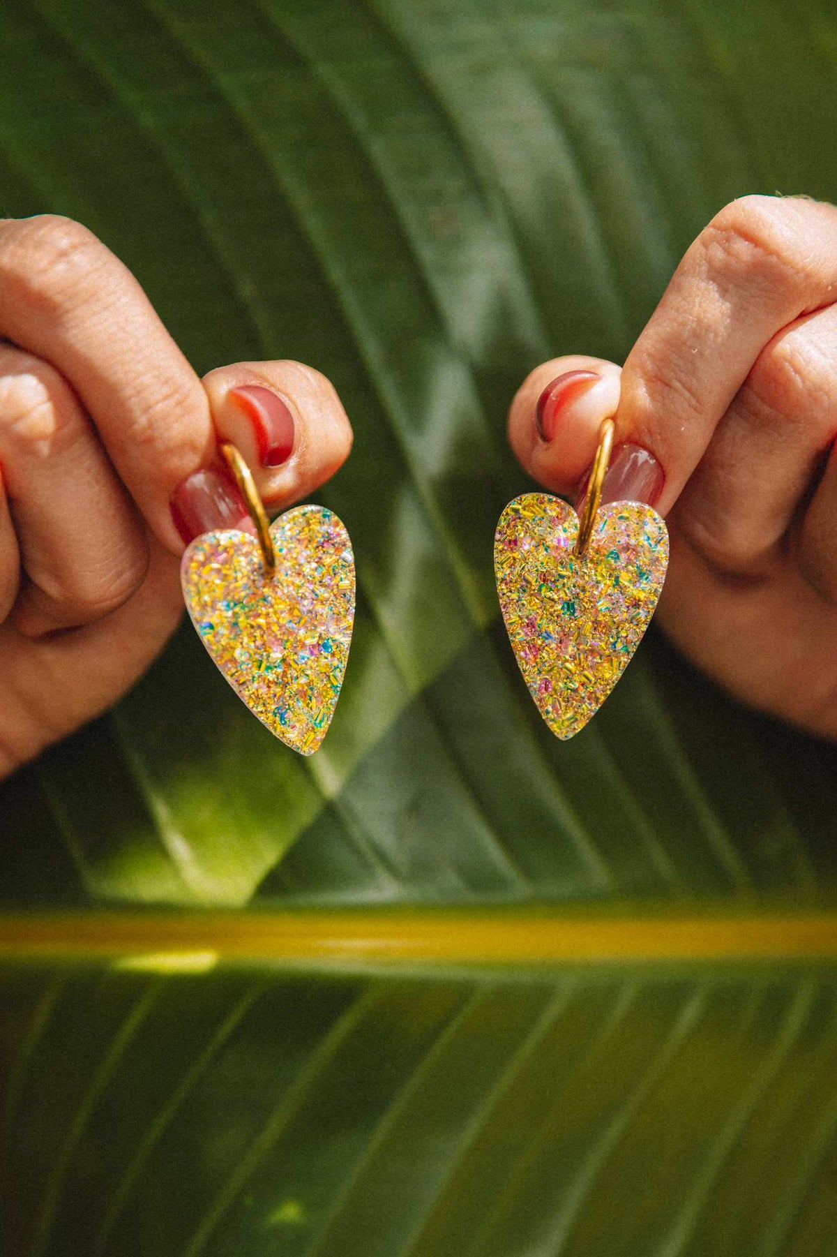 Boucles d'oreilles Cœur Éclat